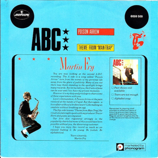 ABC : Poison Arrow (7", Single)
