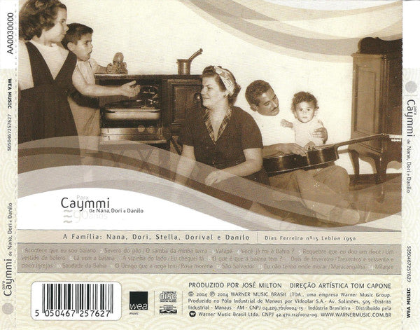 Nana Caymmi, Dori Caymmi E Danilo Caymmi : Para Caymmi De Nana, Dori E Danilo - 90 Anos (CD, Album)