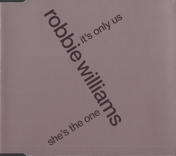 Robbie Williams : She's The One / It's Only Us (CD, Single, Promo)