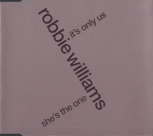 Robbie Williams : She's The One / It's Only Us (CD, Single, Promo)