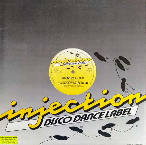 Nick Straker Band : You Know I Like It (12", Maxi, Gen)