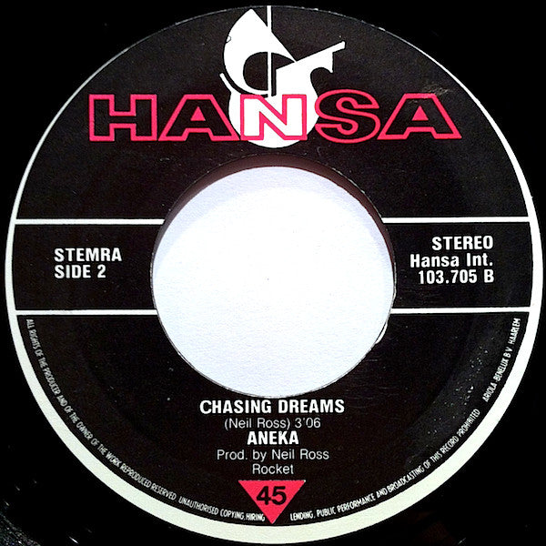 Aneka : Little Lady (7", Single, Whi)