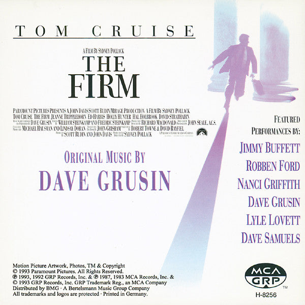 Dave Grusin : The Firm (Original Motion Picture Soundtrack) (CD, Album)