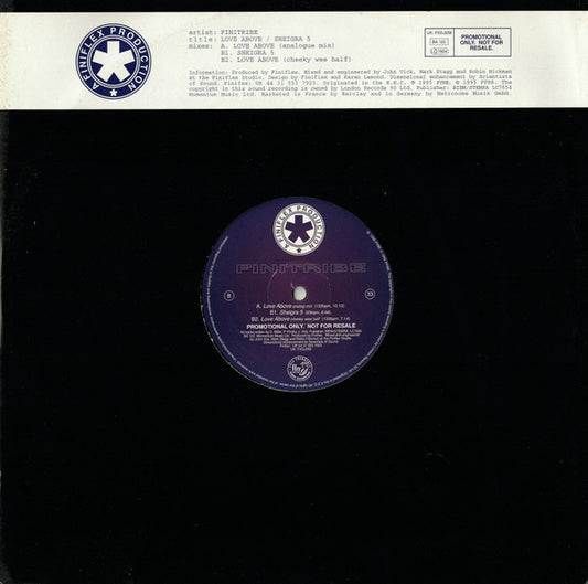 Finitribe : Love Above / Sheigra 5 (12", Promo)
