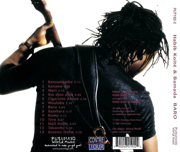 Habib Koité & Bamada : Baro (CD, Album, Dig)