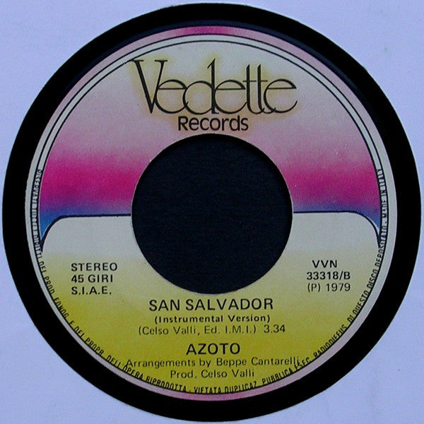 Azoto : San Salvador (7", Single)