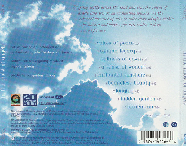 Dan Gibson, John Herberman : In The Midst Of Angels (CD, Album, Enh)