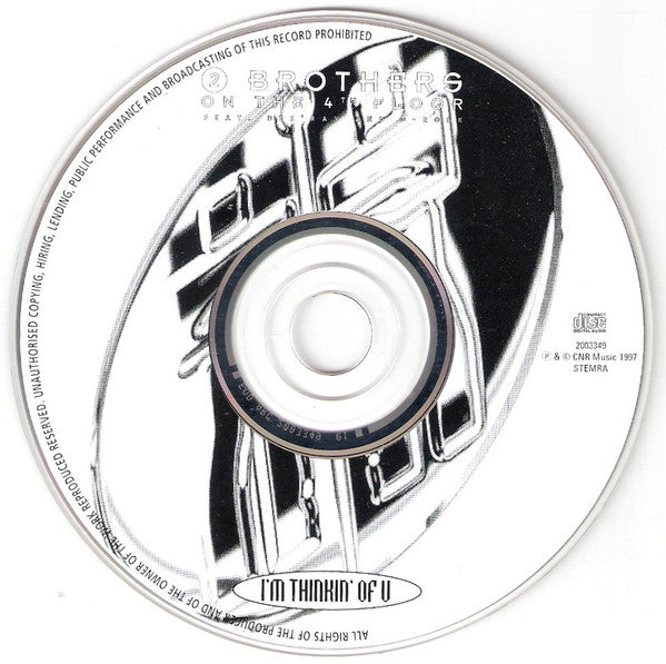 2 Brothers On The 4th Floor Feat. Des'Ray And D-Rock : I'm Thinkin' Of U (CD, Single)