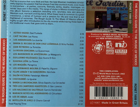Various : The Rough Guide To The Music Of Mexico (CD, Comp)