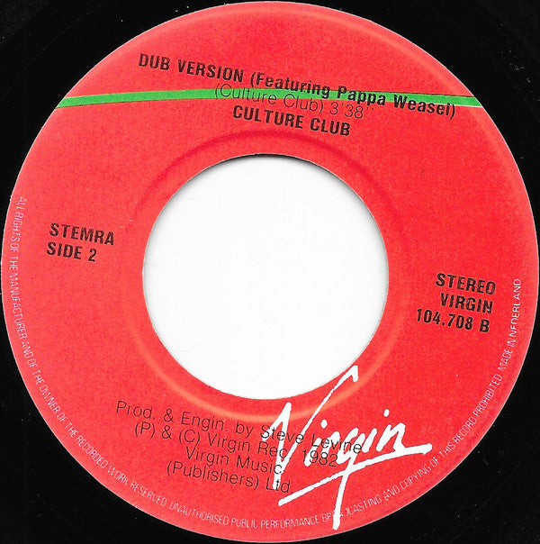 Culture Club : Do You Really Want To Hurt Me (7", Single)