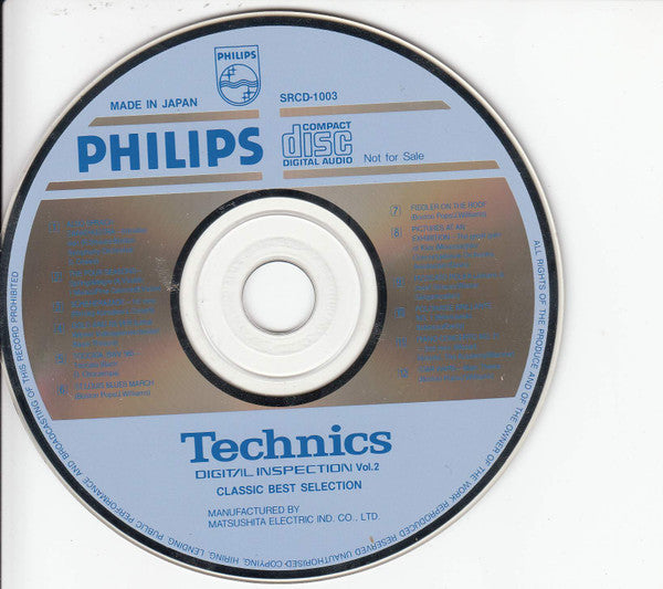 Various : Digital Inspection Vol.2 Classic Best Selection (CD, Comp, Promo)