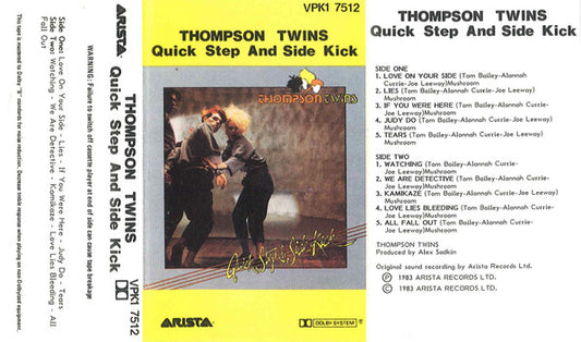 Thompson Twins : Quick Step And Side Kick (Cass, Album)