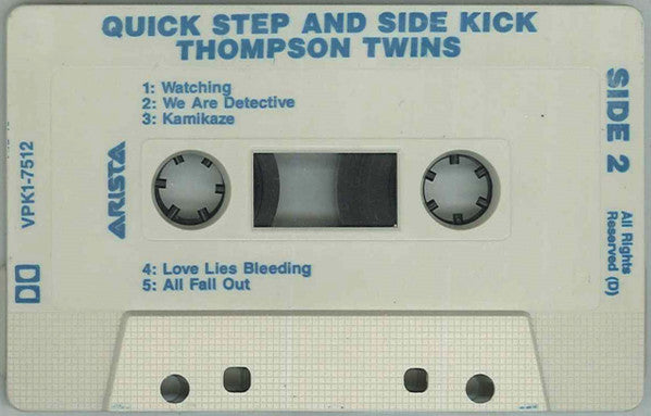 Thompson Twins : Quick Step And Side Kick (Cass, Album)
