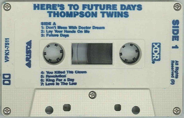 Thompson Twins : Here's To Future Days (Cass, Album)