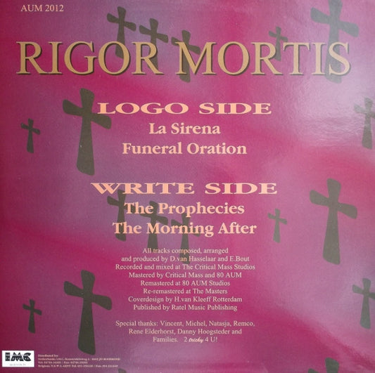 Rigor Mortis : The E.P. (12", EP)