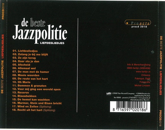 De Jazzpolitie : De Beste Jazzpolitie (CD, Comp)
