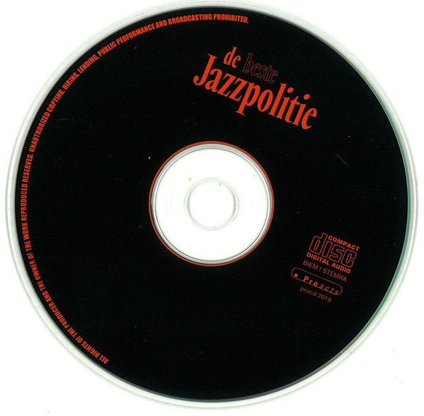 De Jazzpolitie : De Beste Jazzpolitie (CD, Comp)