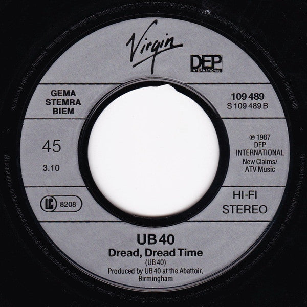 UB40 : Maybe Tomorrow (7", Single)