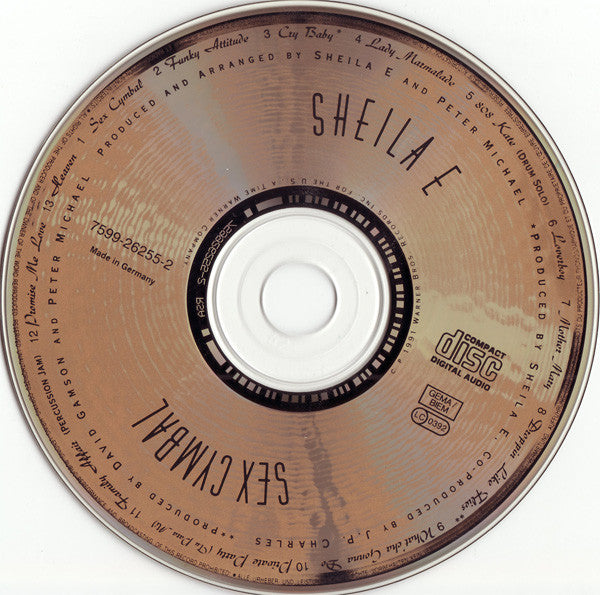 Sheila E. : Sex Cymbal (CD, Album)