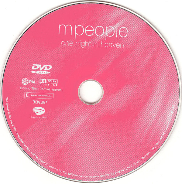 M People : One Night In Heaven (DVD-V, PAL, 4:3)