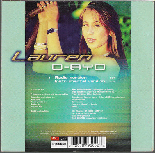 Lauren (3) : O-Ayo (CD, Single, Car)
