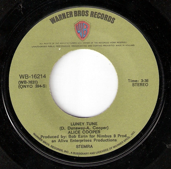 Alice Cooper : Elected (7", Single)