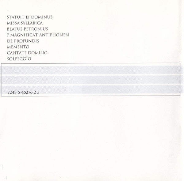 Arvo Pärt - Estonian Philharmonic Chamber Choir, Tõnu Kaljuste : Beatus (CD)