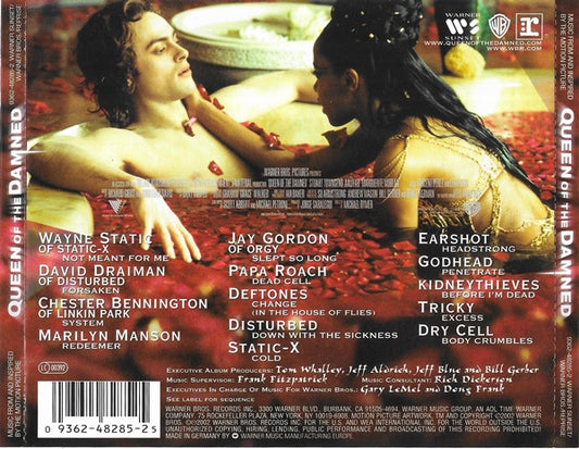 Various : Queen Of The Damned (Music From And Inspired By The Motion Picture) (CD)