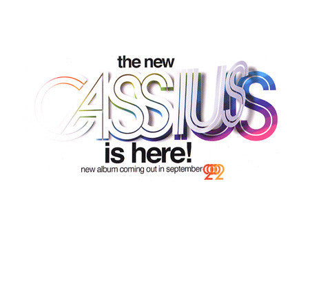 Cassius : The New Cassius Is Here! (CD, Album, Promo, Car)