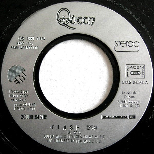 Queen : Flash (7", Single)