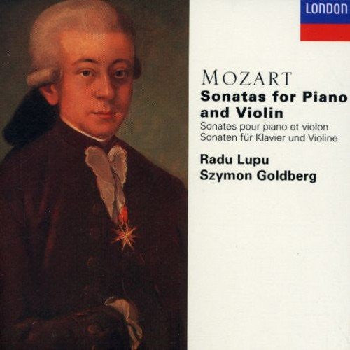 Wolfgang Amadeus Mozart, Radu Lupu, Szymon Goldberg : Sonatas For Piano And Violin (4xCD, Comp + Box, RE)