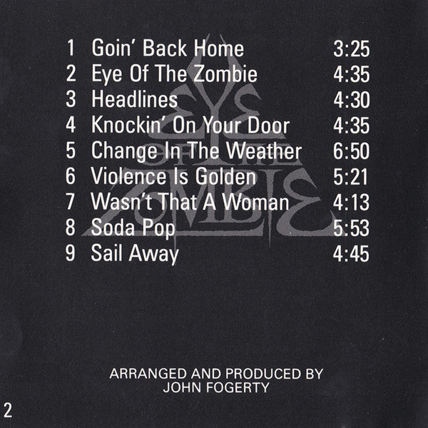 John Fogerty : Eye Of The Zombie (CD, Album, RE)
