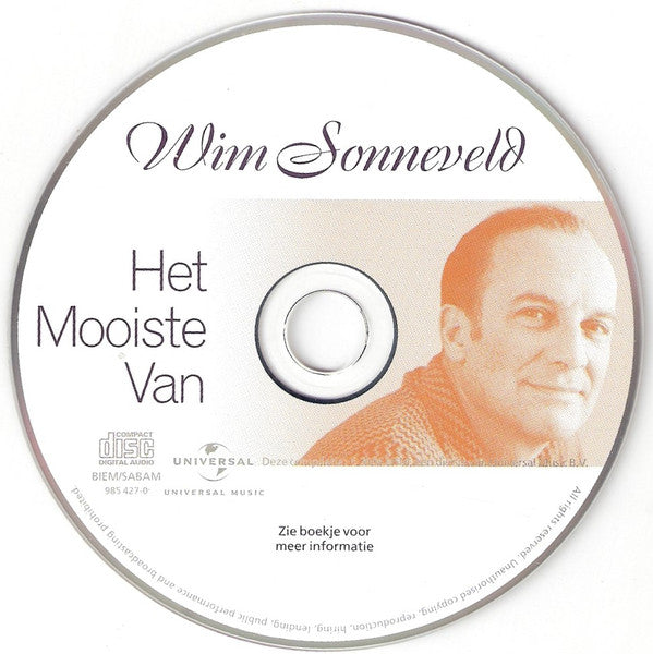 Wim Sonneveld : Het Mooiste Van Wim Sonneveld (CD, Comp)
