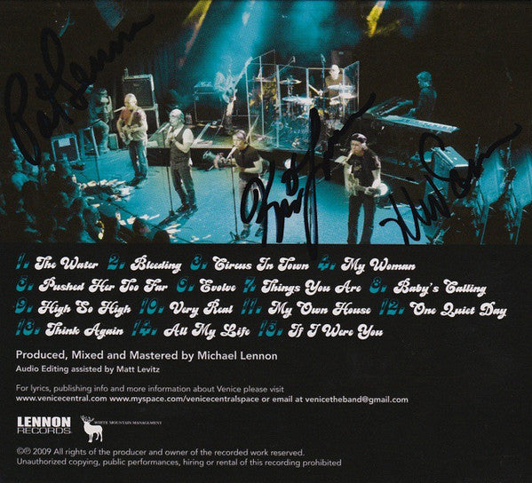 Venice (7) : Electric Live And Amplified (CD, Album, dig)