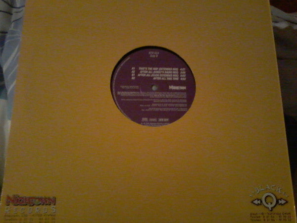 Flip Da Scrip Feat: Shaniqua Feat. Crucial (3) : That's The Way / After All (Africa) (12", Maxi, Promo)