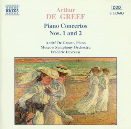 Arthur De Greef – André De Groote, The Moscow Symphony Orchestra, Frederik Devreese : Piano Concertos Nos. 1 And 2 (CD)