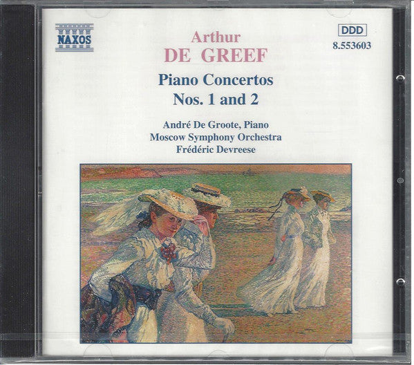 Arthur De Greef – André De Groote, The Moscow Symphony Orchestra, Frederik Devreese : Piano Concertos Nos. 1 And 2 (CD)
