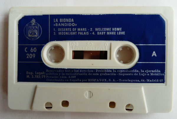 La Bionda : Bandido (Cass, Album)