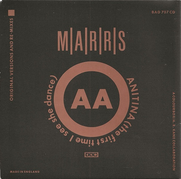 M|A|R|R|S : Pump Up The Volume (CD, Single)