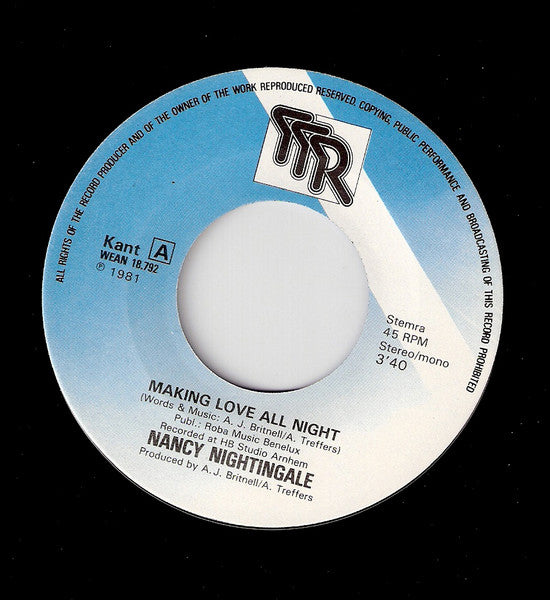 Nancy Nightingale : Making Love All Night (7", Single)