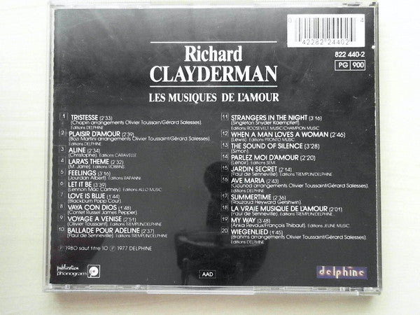 Richard Clayderman : Les Musiques De L'Amour (CD, Album)