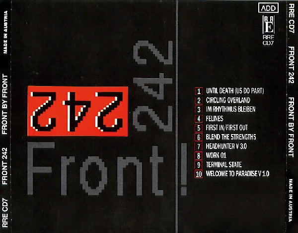 Front 242 : Front By Front (CD, Album)