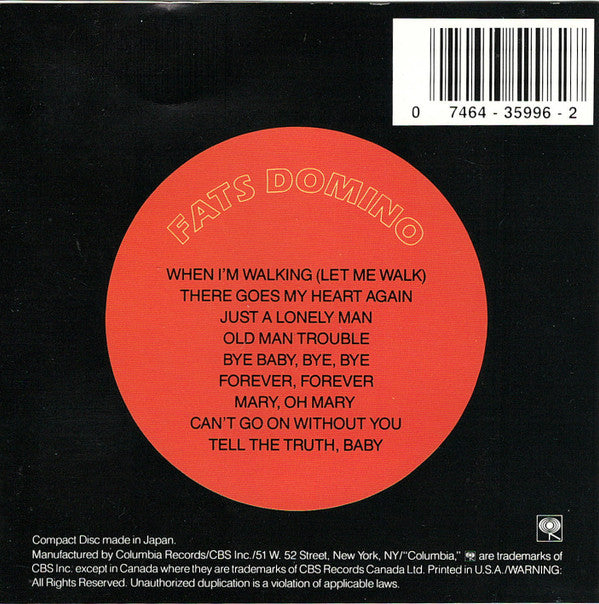 Fats Domino : When I'm Walking (CD, Comp, RE)