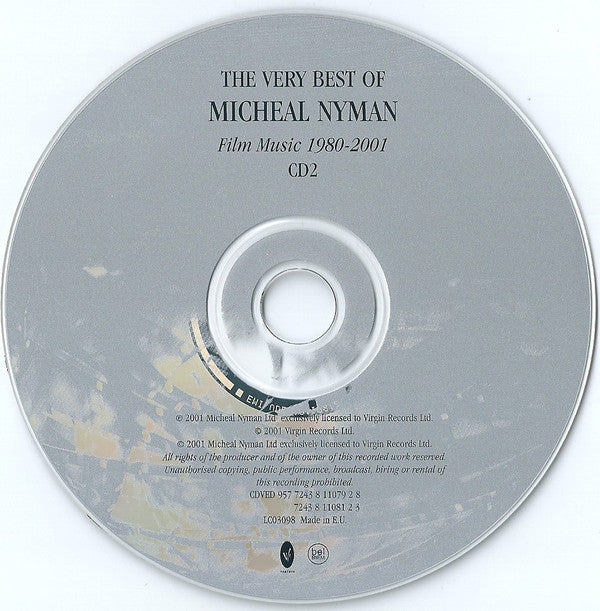 Michael Nyman : The Very Best Of Michael Nyman - Film Music 1980-2001 (2xCD, Comp)