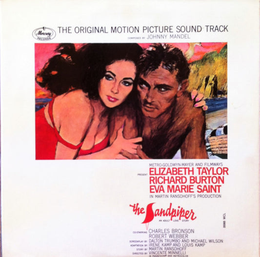 Johnny Mandel : The Sandpiper: The Original Motion Picture Sound Track (LP, Album, Mono)
