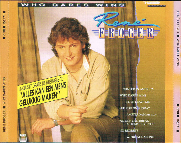 René Froger : Who Dares Wins (CD, Album + CD, Single)