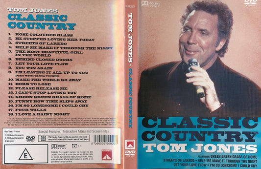Tom Jones : Classic Country (DVD-V, PAL, Dol)