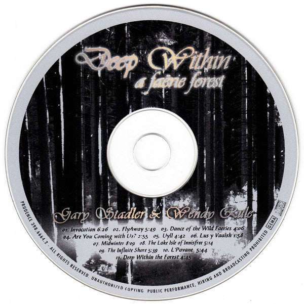 Gary Stadler, Wendy Rule : Deep Within A Faerie Forest (CD-ROM, Album, Enh)