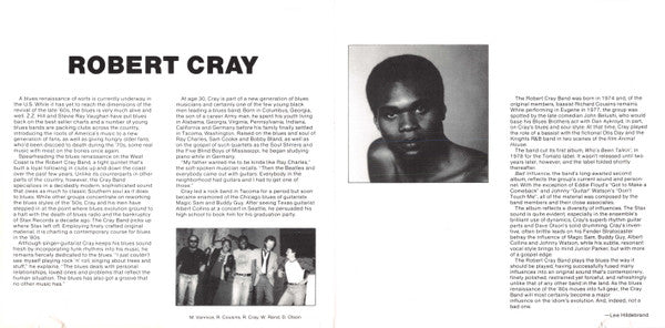 The Robert Cray Band : Bad Influence (CD, Album)