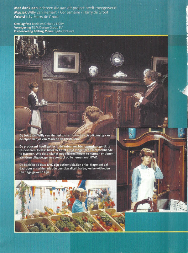 Willeke Alberti : Zingt De Liedjes Van Marleen Uit De Kleine Waarheid (DVD, Comp + CD, Comp)